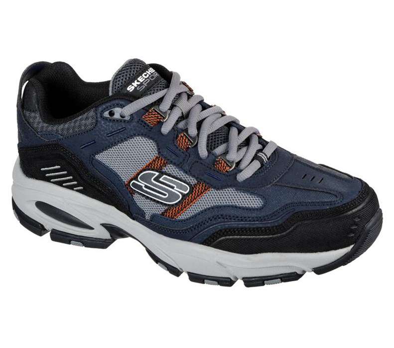 Skechers Vigor 2.0 - Nanobet - Mens Sneakers Navy/Grey [AU-DN5740]